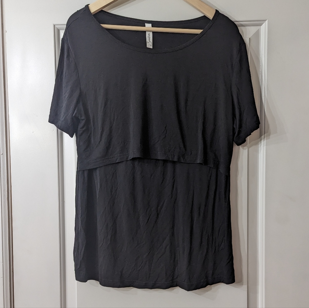 Set of 3 nursing / breastfeeding t shirts L